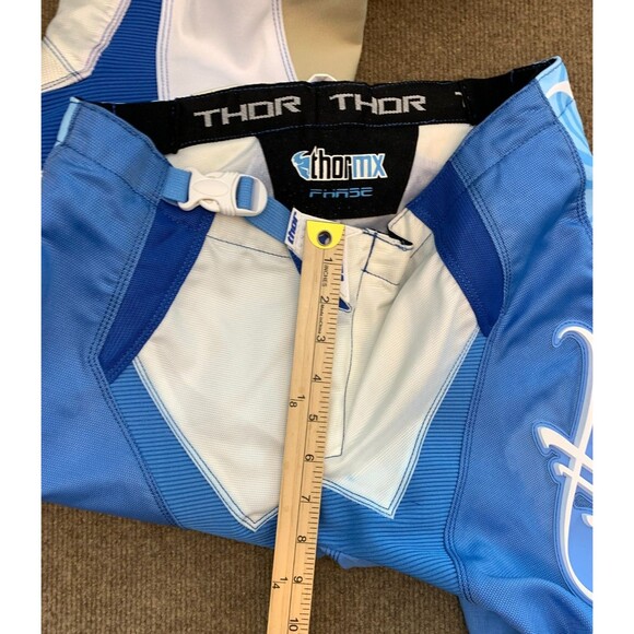 Thor MX Pants Womens 7/8 (27/28) Phase Moto Hip Pads Reinforced Seams Joints - Picture 6 of 7